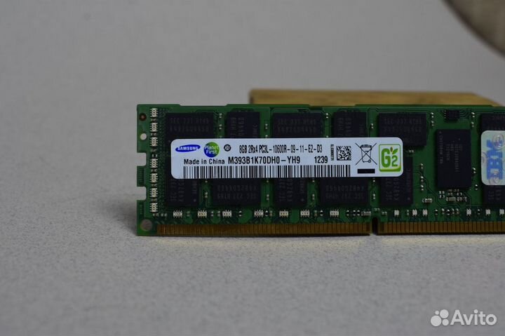 DDR3 8GB ECC REG samsung 1333 MHz 2Rx4 Server