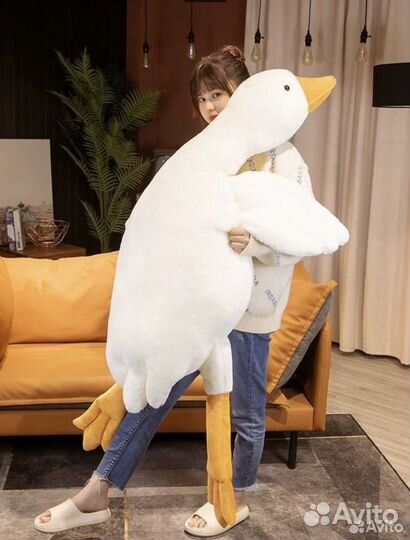 Мягкая игрушка гусь обнимусь