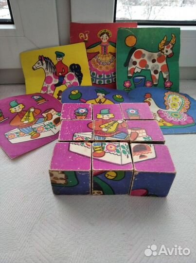 Домино, мозаика, кубики