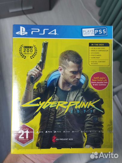 Cyberpunk 2077 ps4/5 новый
