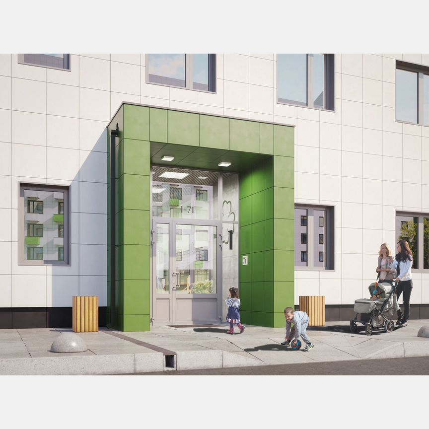 1-к. квартира, 43 м², 8/9 эт.