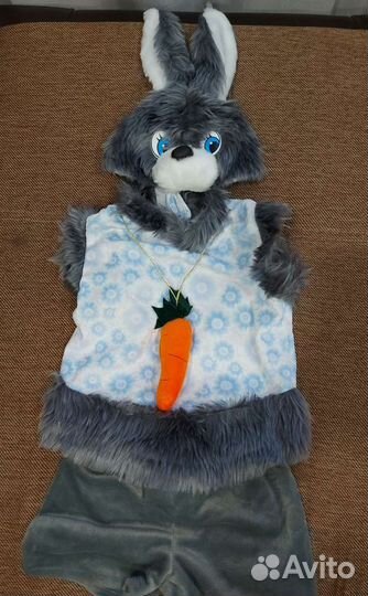 Новогодний костюм зайчик