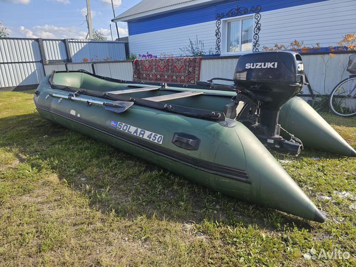 Лодка пвх Solar-450 JET