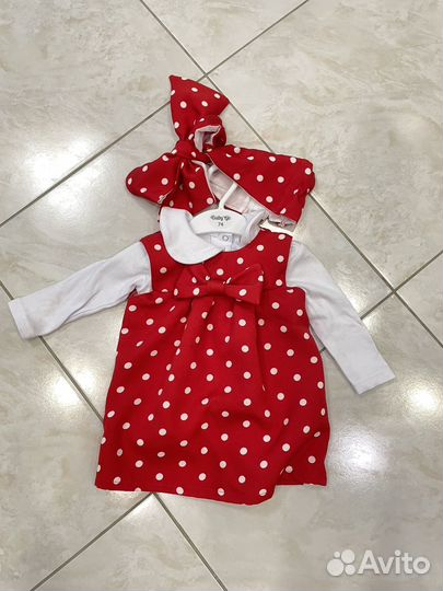 Платье на фотосессию 74 80