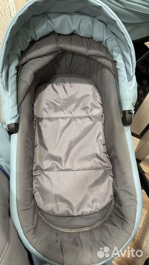 Детская коляска Baby Merc Zipy Q кожа 2 в 1