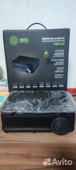 Проектор Cactus CS-PRM.05B.wuxga-W