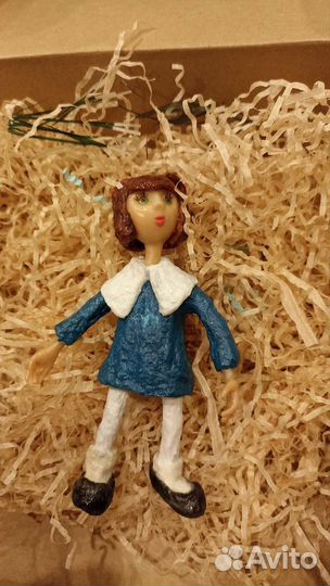 Кукла игрушка ватная