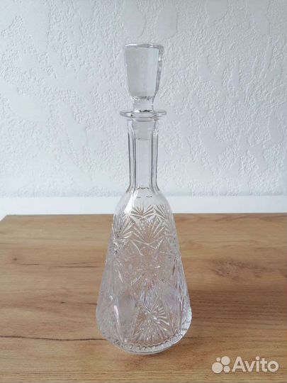 Графин хрустальный СССР