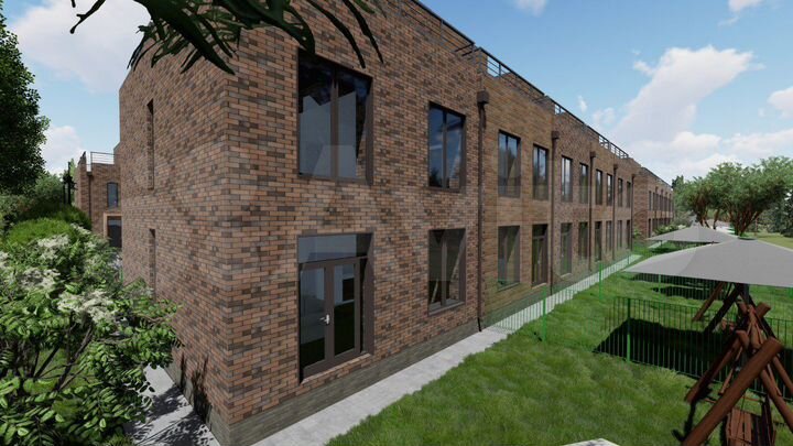 Таунхаус 110 м² на участке 3 сот.