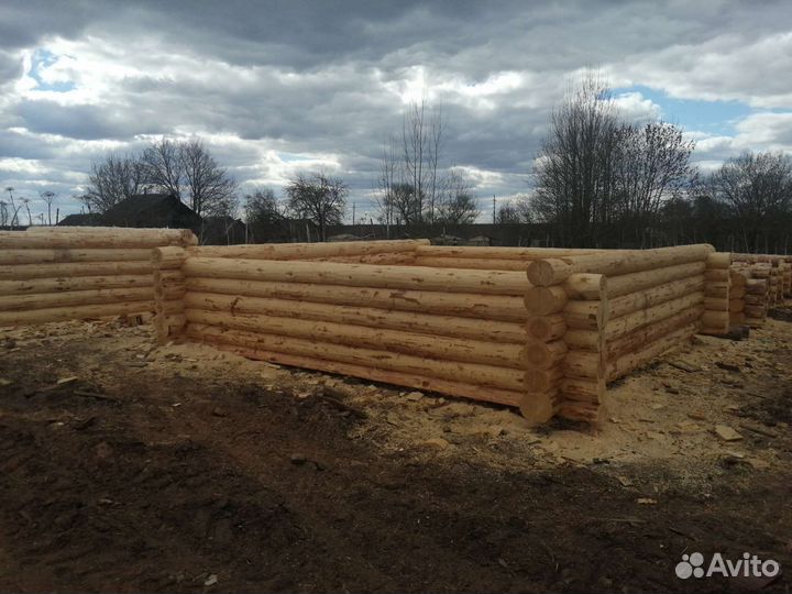 Изготовление срубов