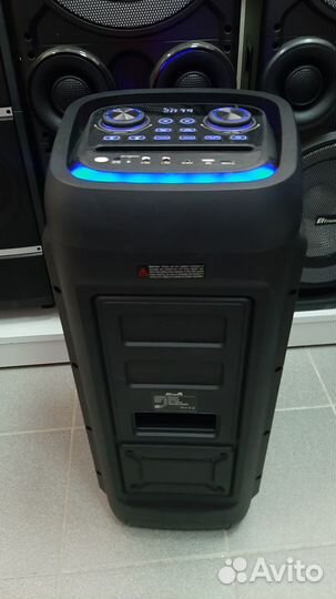 Мощная колонка eltronic 30-26 1200Ватт с микр