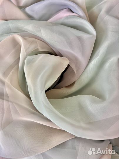 Тюль радужная