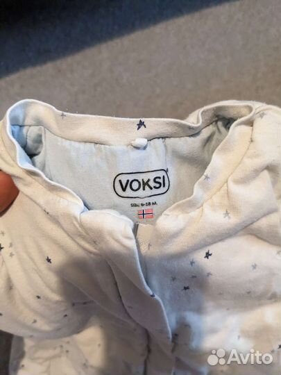 Спальный мешок voksi 6-18 мес