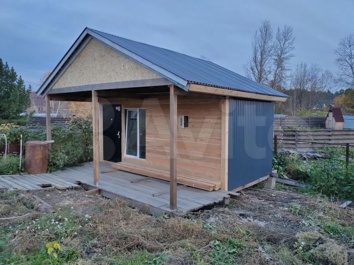 Дача 15,7 м² на участке 5 сот.