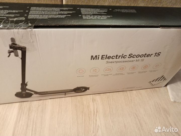 Электросамокат xiaomi mi electric scooter 1s