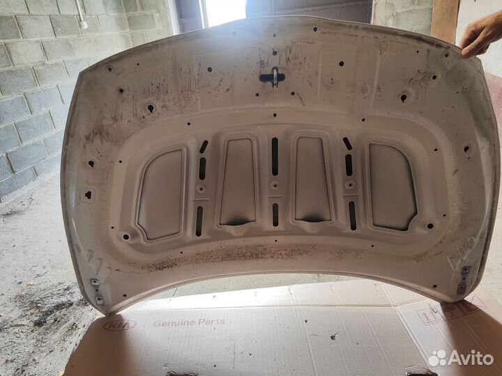 Капот на kia rio 4 X-line