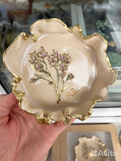 Керамика блюдо под украшения