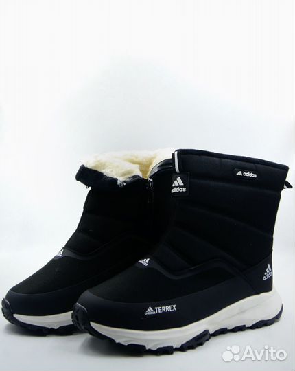 Дутики мужские зимние Adidas с мехом