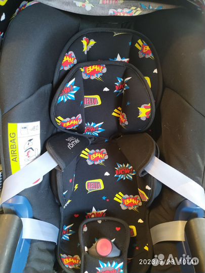 Автолюлька Britax romer babysafe2+база flex isofix