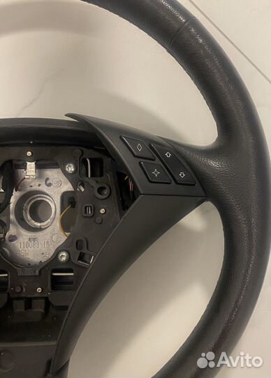 Руль BMW e60/61 с подушкой, с обогревом