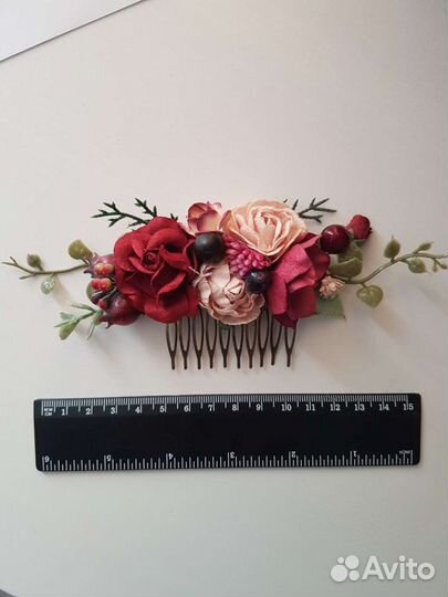 Украшение для волос ручной работы