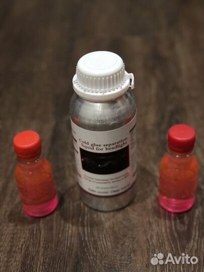 Жидкость для разборки фар на полиуретановом гермет