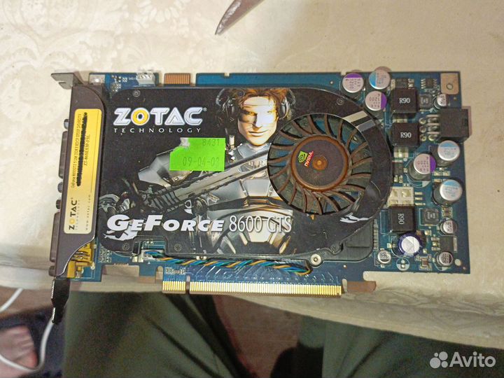 Видеокарта GeForce 8600gts