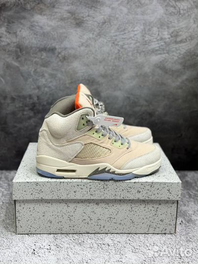 Кроссовки мужские Nike Air Jordan 5 (41-45) LUX