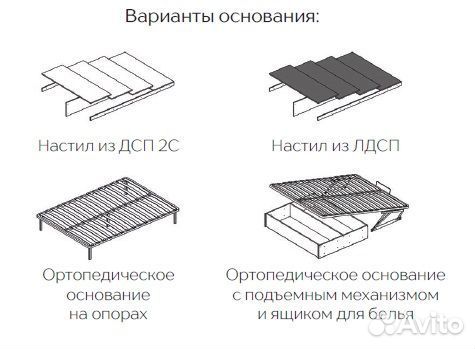 Кровать Гавана 140х200