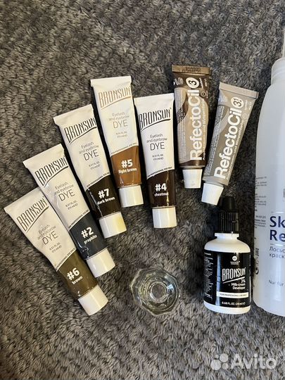 Краска для бровей / набор бровиста