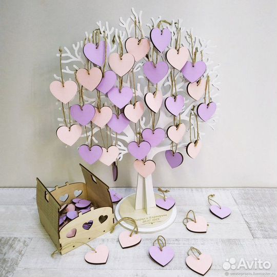 Дерево пожеланий на свадьбу, юбилей