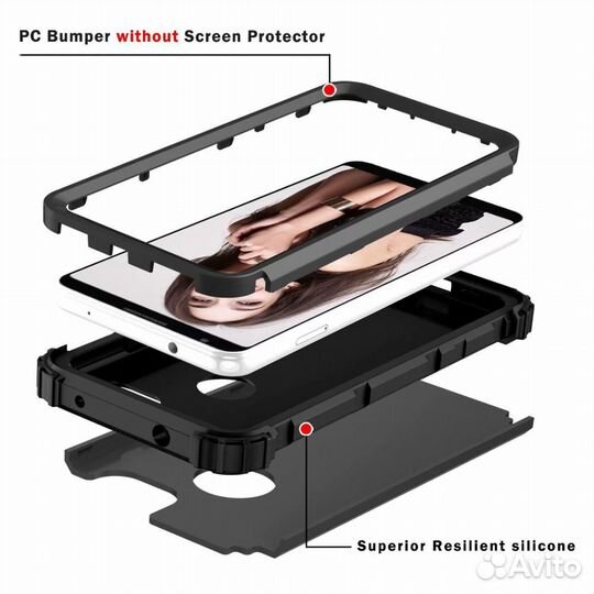 Противоударный чехол-накладка для google pixel 3A