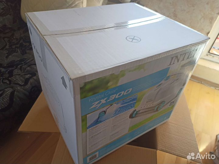 Автоматический пылесос для бассейна intex zx300