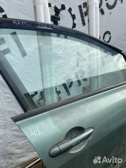 Стекло двери передней правой для Renault Megane