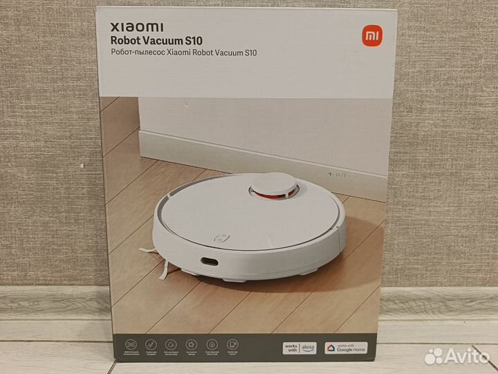 Робот-пылесос Xiaomi Robot Vacuum S10