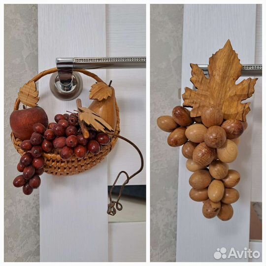 Виноград из дерева