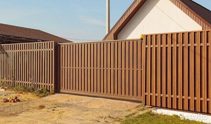 Забор металлический качественно быстро