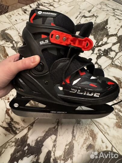 Коньки детские раздвижные Nordway 31 36