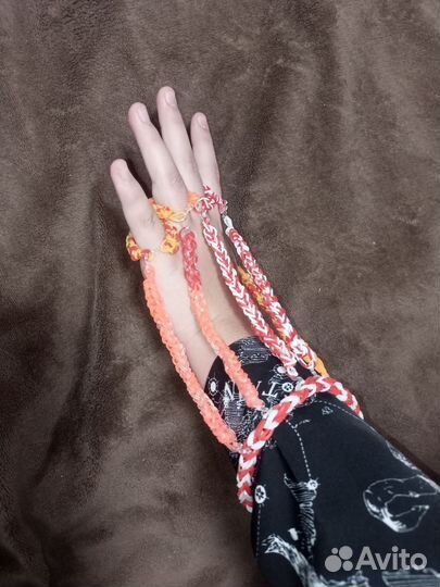 Браслет из резинок ручной работы