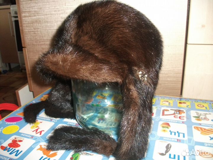 Шапка норковая новая