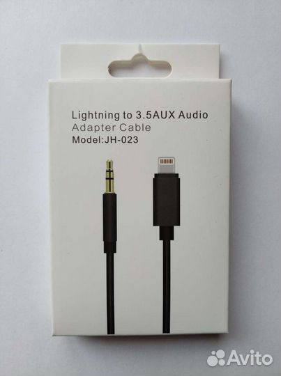 Переходник Applе Lightning 3,5мм -Jack (Aux)