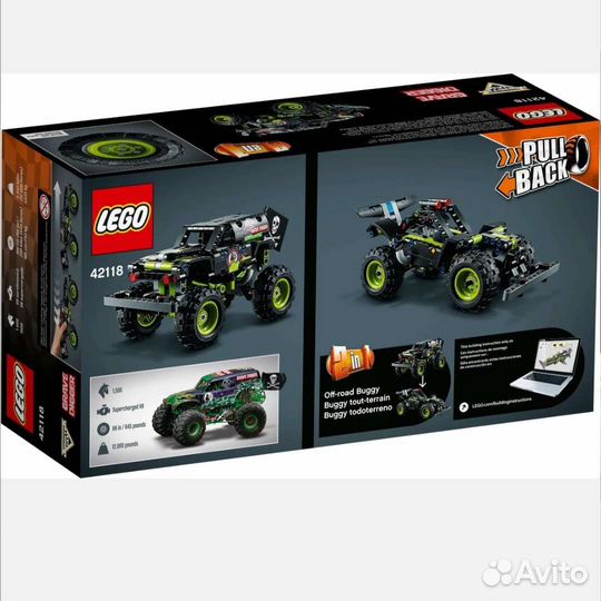Новый конструктор lego Technic 42118