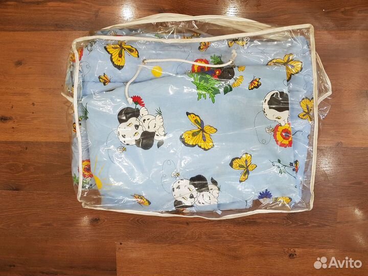 Балдахин и бампер в кроватку