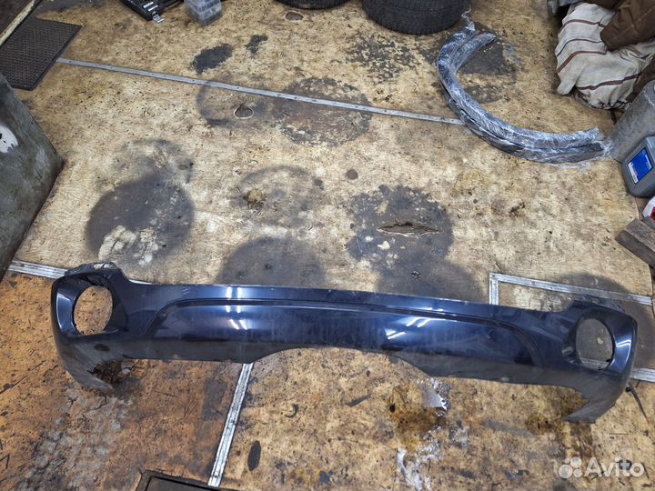 Юбка заднего бампера и расширители арок bmw x5 f15