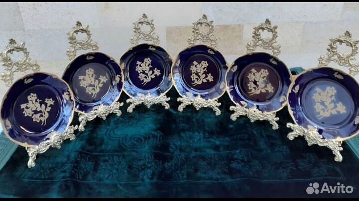 Тарелки, немецкая мануфактуры Веймар