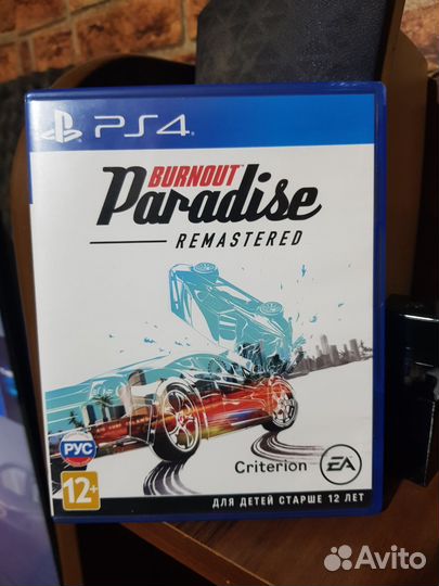 Burnout paradise remastered ps4