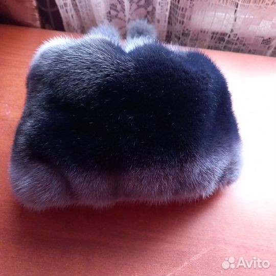 Шапка норковая женская бу