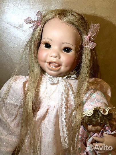 Кукла Georgina с куколкой от Rita Hidde Фарфор