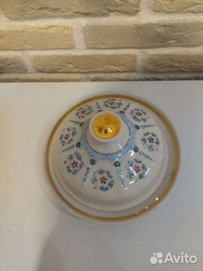 Масленка СССР. Тернопольский фарфоровый завод