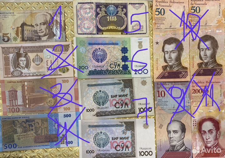 Иностранные банкноты